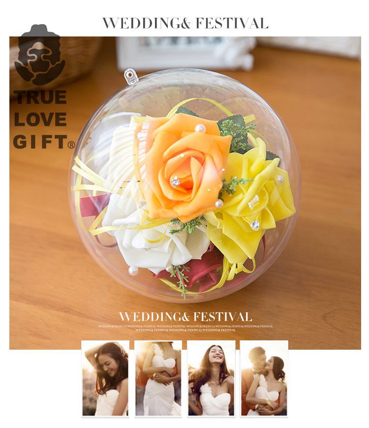 Plastic Packaging Wedding Candies Box Ball Transparent Christmas Ball Decoration DIY Acrylic Ball Pendant Spot Whole Plastic Packaging Wedding Candies Box Ball Transparent Christmas Ball Decoration DIY Acrylic Ball Pendant Spot Whole