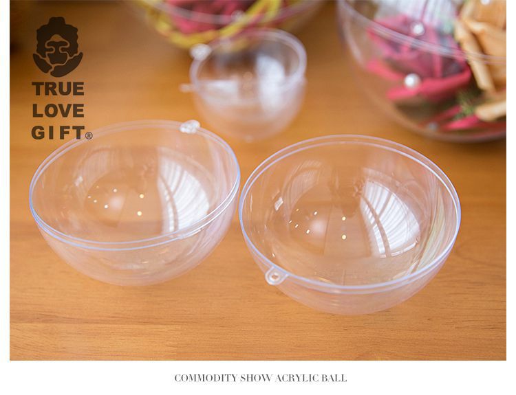 Plastic Packaging Wedding Candies Box Ball Transparent Christmas Ball Decoration DIY Acrylic Ball Pendant Spot Whole Plastic Packaging Wedding Candies Box Ball Transparent Christmas Ball Decoration DIY Acrylic Ball Pendant Spot Whole
