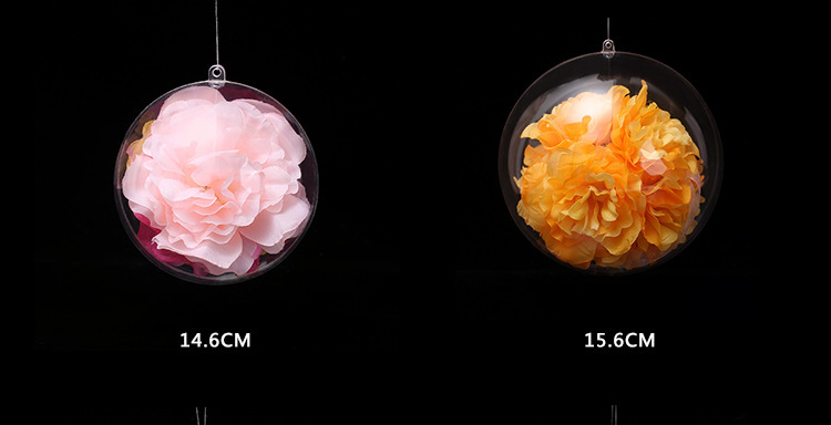 Plastic Packaging Wedding Candies Box Ball Transparent Christmas Ball Decoration DIY Acrylic Ball Pendant Spot Whole Plastic Packaging Wedding Candies Box Ball Transparent Christmas Ball Decoration DIY Acrylic Ball Pendant Spot Whole