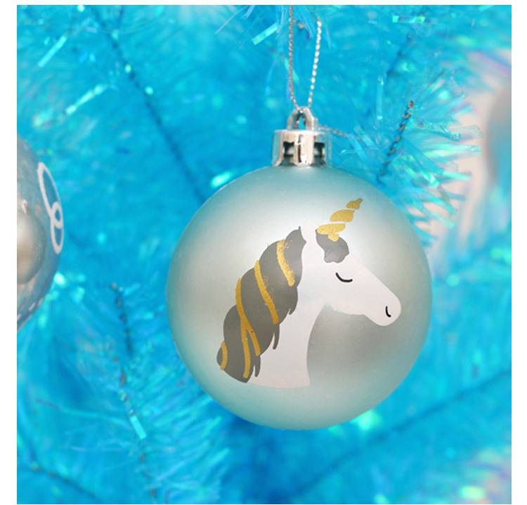 Yinhao Christmas Decorations Round Barrel Painted Christmas Ball 6cm Christmas Tree Ornaments Christmas ball Yinhao Christmas Decorations Round Barrel Painted Christmas Ball 6cm Christmas Tree Ornaments Christmas ball