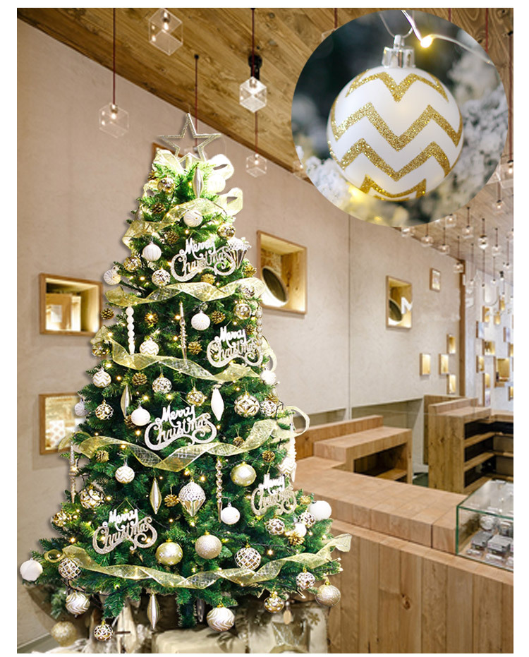 Yinhao Christmas Decorations Round Barrel Painted Christmas Ball 6cm Christmas Tree Ornaments Christmas ball Yinhao Christmas Decorations Round Barrel Painted Christmas Ball 6cm Christmas Tree Ornaments Christmas ball