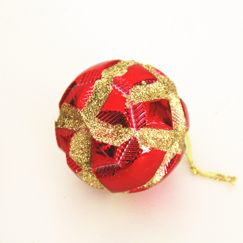 Colored Drawing Ball Shaped Ball 6cm Christmas Ball 24 Pack Christmas Ornaments Pendant Electroplated Decoration Ball Colored Drawing Ball Shaped Ball 6cm Christmas Ball 24 Pack Christmas Ornaments Pendant Electroplated Decoration Ball