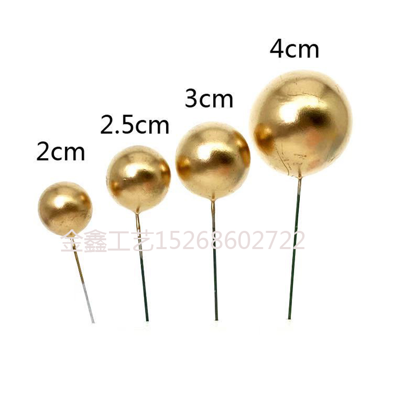 Golden Ball Cake Topper Happy Birthday Party Baby Shower Cake Decor DIY Cupcake Flag Wedding Christmas Ball Decor Suppl Golden Ball Cake Topper Happy Birthday Party Baby Shower Cake Decor DIY Cupcake Flag Wedding Christmas Ball Decor Suppl