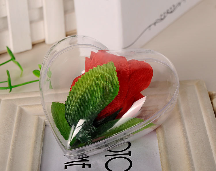 High-Permeability Food Grade Environmental Protection Material Transparent Plastic Heart-Shaped Christmas Ball Plastic Ball Christmas Supplies Decorations High-Permeability Food Grade Environmental Protection Material Transparent Plastic Heart-Shaped Christmas Ball Plastic Ball Christmas Supplies Decorations