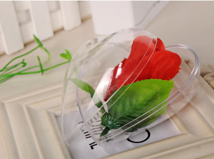 High-Permeability Food Grade Environmental Protection Material Transparent Plastic Heart-Shaped Christmas Ball Plastic Ball Christmas Supplies Decorations High-Permeability Food Grade Environmental Protection Material Transparent Plastic Heart-Shaped Christmas Ball Plastic Ball Christmas Supplies Decorations