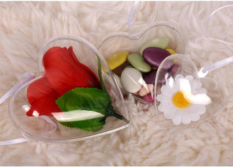 High-Permeability Food Grade Environmental Protection Material Transparent Plastic Heart-Shaped Christmas Ball Plastic Ball Christmas Supplies Decorations High-Permeability Food Grade Environmental Protection Material Transparent Plastic Heart-Shaped Christmas Ball Plastic Ball Christmas Supplies Decorations