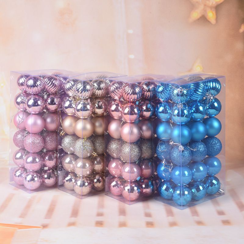 Amazon Cross-Border Hot 4 Cm36 Pack Christmas Ball Christmas Decorations Christmas Christmas ball Amazon Cross-Border Hot 4 Cm36 Pack Christmas Ball Christmas Decorations Christmas Christmas ball