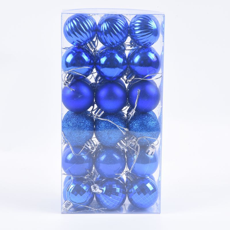 Amazon Cross-Border Hot 4 Cm36 Pack Christmas Ball Christmas Decorations Christmas Christmas ball Amazon Cross-Border Hot 4 Cm36 Pack Christmas Ball Christmas Decorations Christmas Christmas ball