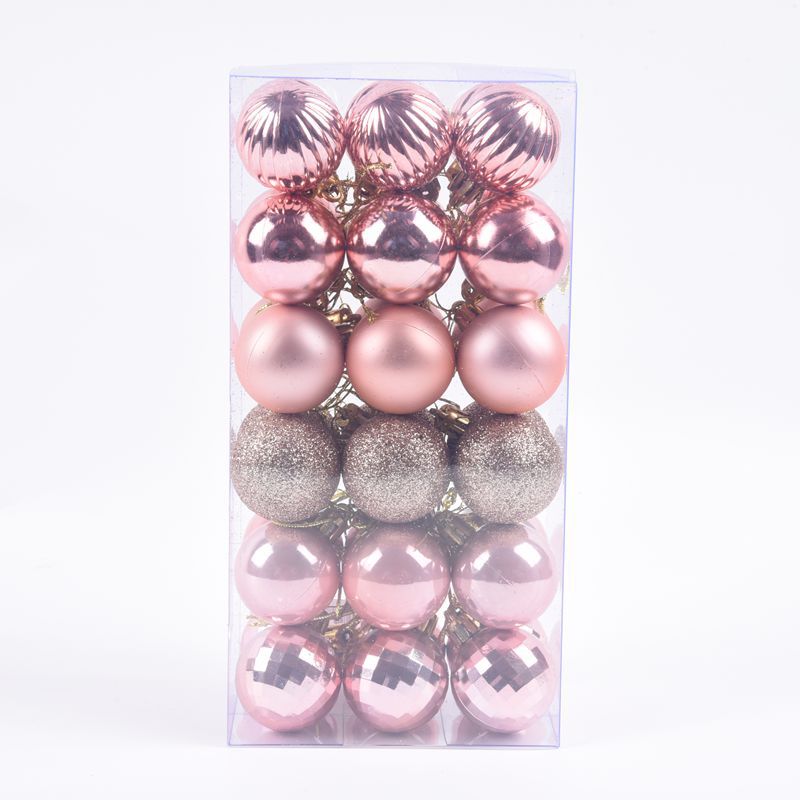 Amazon Cross-Border Hot 4 Cm36 Pack Christmas Ball Christmas Decorations Christmas Christmas ball Amazon Cross-Border Hot 4 Cm36 Pack Christmas Ball Christmas Decorations Christmas Christmas ball