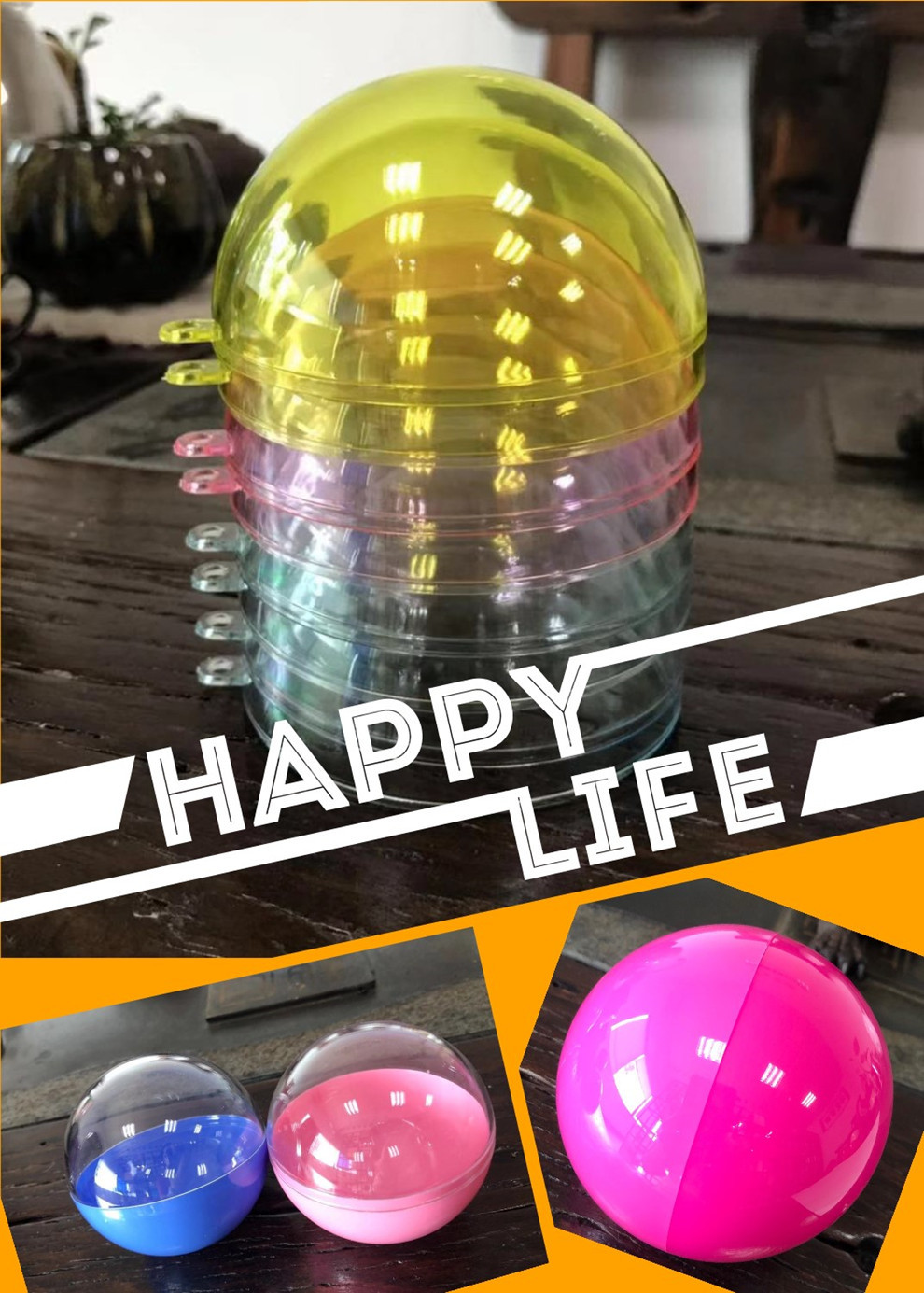 Entirely Origin 4 to 20CM PS Plastic ball Christmas ball Christmas Ball Decoration Transparent ball Entirely Origin 4 to 20CM PS Plastic ball Christmas ball Christmas Ball Decoration Transparent ball