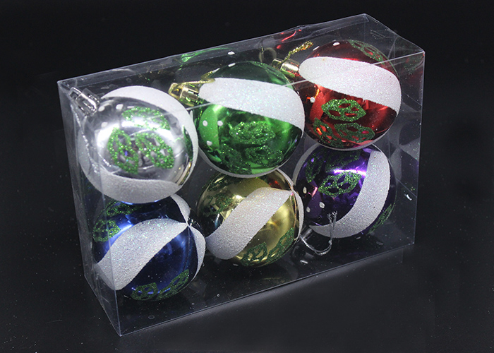 Christmas ball ball ball painted plastic Christmas tree ornament Pendant Gift Christmas ball ball ball painted plastic Christmas tree ornament Pendant Gift