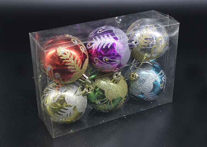 Christmas ball ball ball painted plastic Christmas tree ornament Pendant Gift Christmas ball ball ball painted plastic Christmas tree ornament Pendant Gift