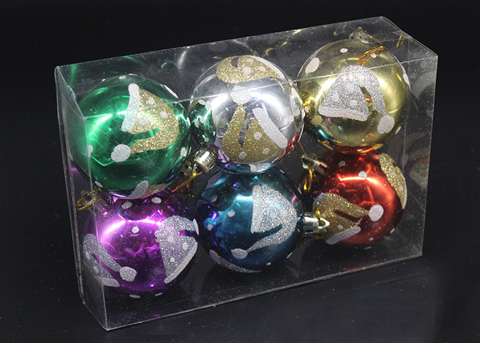 Christmas ball ball ball painted plastic Christmas tree ornament Pendant Gift Christmas ball ball ball painted plastic Christmas tree ornament Pendant Gift
