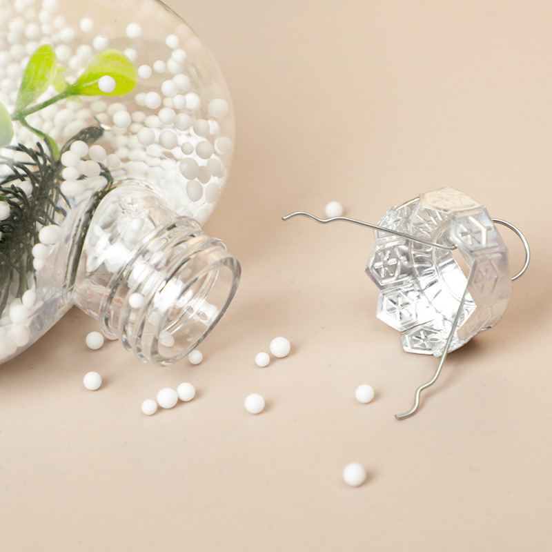 Transparent Plastic Ball Hollow Ball Christmas Decoration Pendant Pet Christmas Ball Holiday Decorative Creative Hanging Ornament Hanging Ball