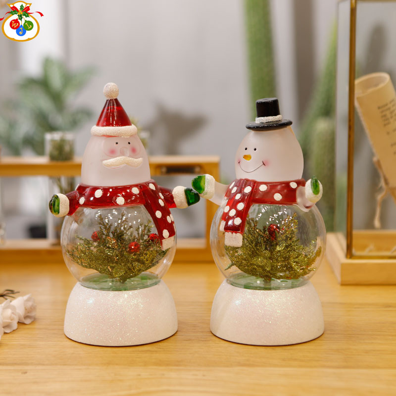 JYX-009 Christmas Decoration Novelty Creative Electronic Products Christmas Tree Christmas Snowflake European-Style Ornaments