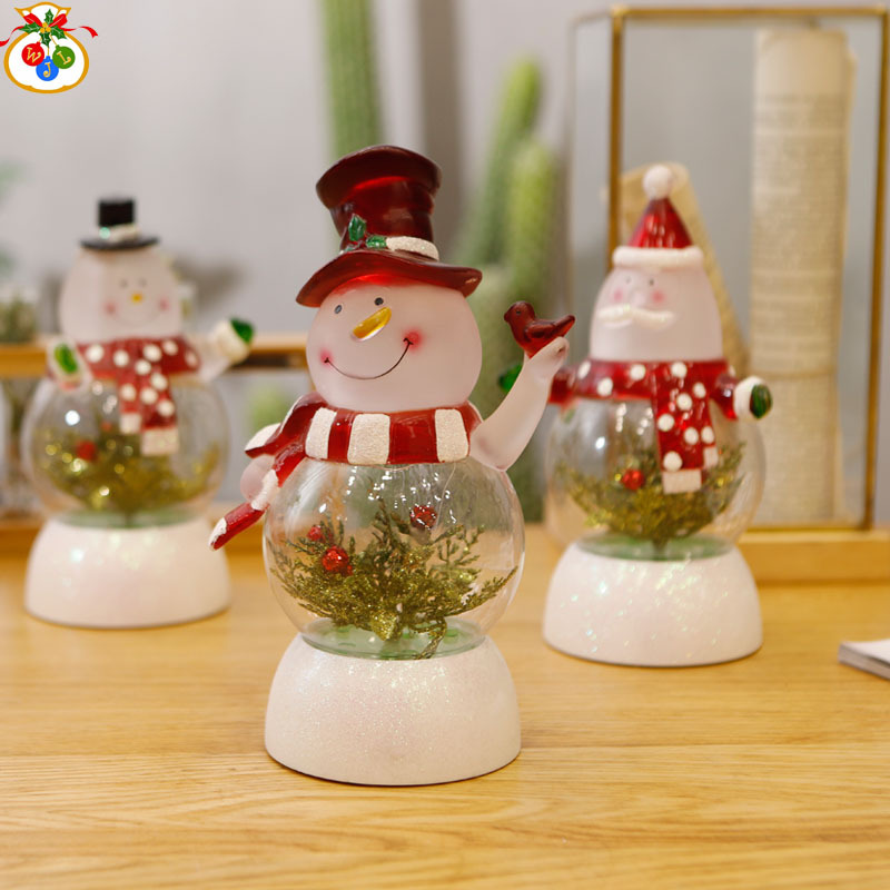 JYX-009 Christmas Decoration Novelty Creative Electronic Products Christmas Tree Christmas Snowflake European-Style Ornaments