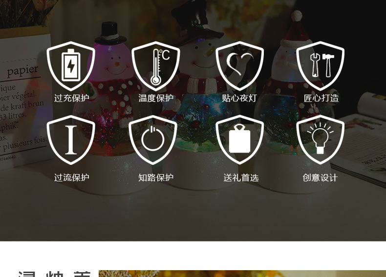 JYX-009 Christmas Decoration Novelty Creative Electronic Products Christmas Tree Christmas Snowflake European-Style Ornaments JYX-009 Christmas Decoration Novelty Creative Electronic Products Christmas Tree Christmas Snowflake European-Style Ornaments