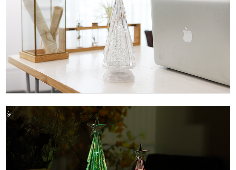WDL-1855 Ice Water Christmas Tree Christmas Decoration Christmas Gift Christmas Craftwork USB Night Light WDL-1855 Ice Water Christmas Tree Christmas Decoration Christmas Gift Christmas Craftwork USB Night Light