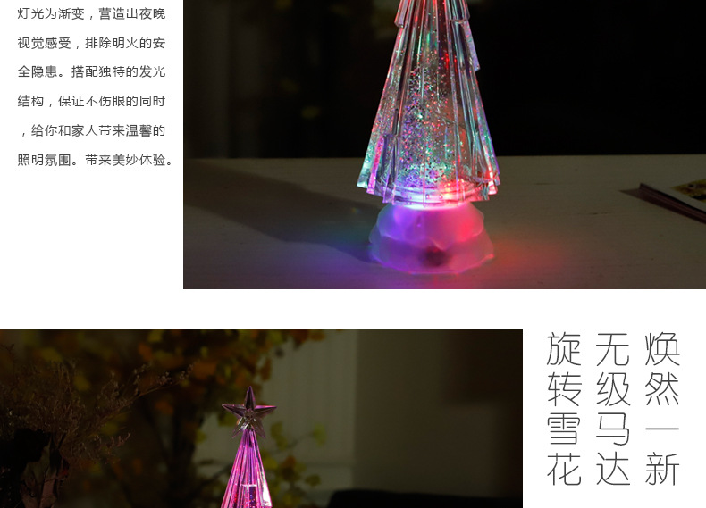 WDL-1855 Ice Water Christmas Tree Christmas Decoration Christmas Gift Christmas Craftwork USB Night Light WDL-1855 Ice Water Christmas Tree Christmas Decoration Christmas Gift Christmas Craftwork USB Night Light
