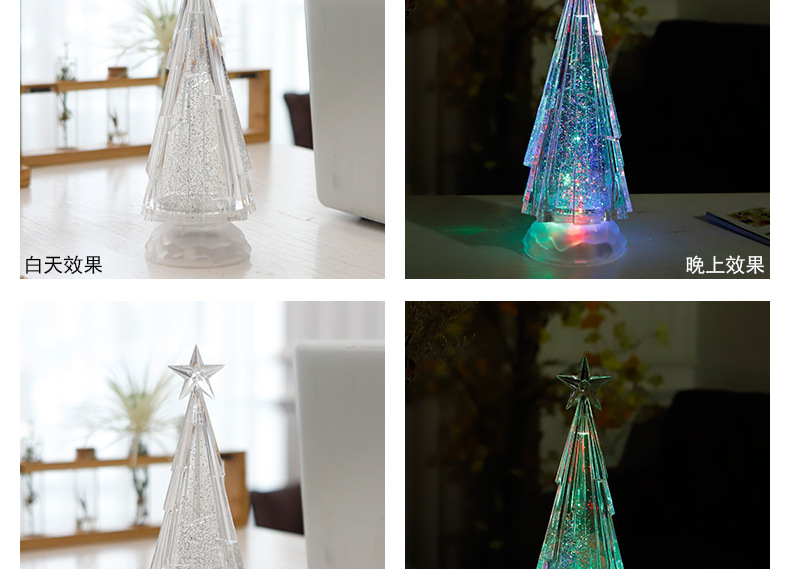 WDL-1855 Ice Water Christmas Tree Christmas Decoration Christmas Gift Christmas Craftwork USB Night Light WDL-1855 Ice Water Christmas Tree Christmas Decoration Christmas Gift Christmas Craftwork USB Night Light