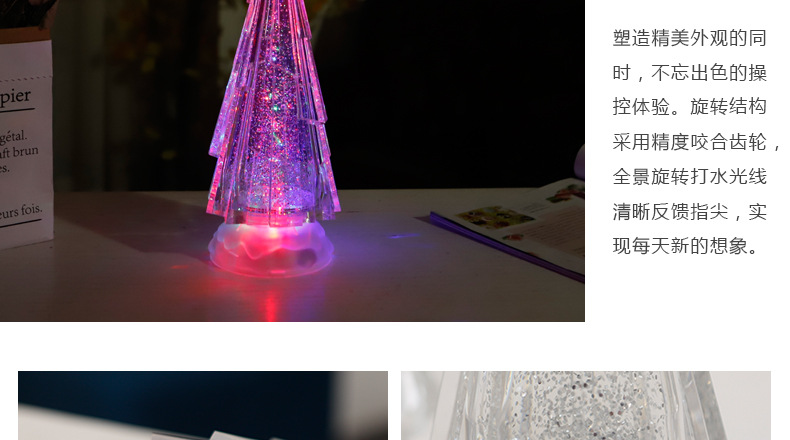 WDL-1855 Ice Water Christmas Tree Christmas Decoration Christmas Gift Christmas Craftwork USB Night Light WDL-1855 Ice Water Christmas Tree Christmas Decoration Christmas Gift Christmas Craftwork USB Night Light