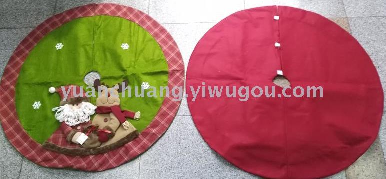 Christmas ornaments Christmas tree apron Christmas tree mat decorated tree skirt Christmas ornaments Christmas tree apron Christmas tree mat decorated tree skirt