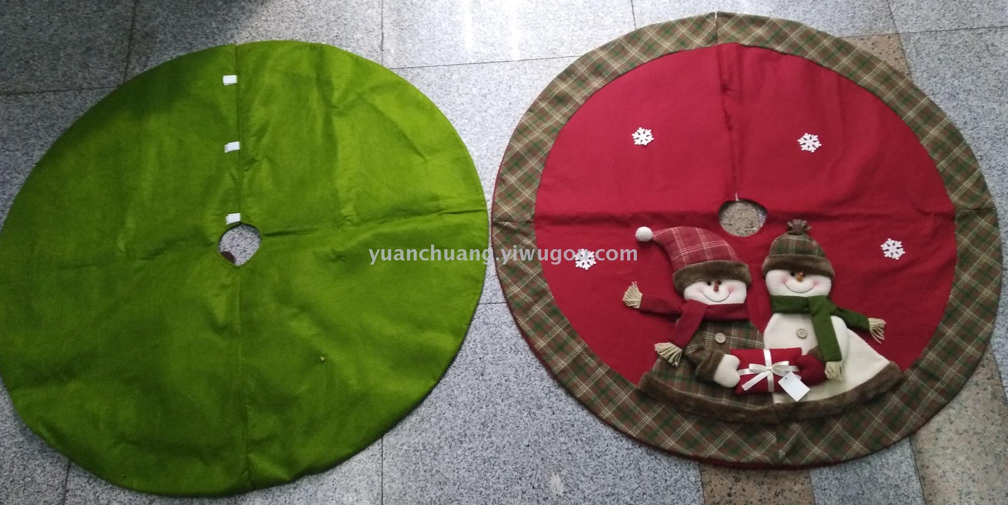 Christmas ornaments Christmas tree apron Christmas tree mat decorated tree skirt Christmas ornaments Christmas tree apron Christmas tree mat decorated tree skirt