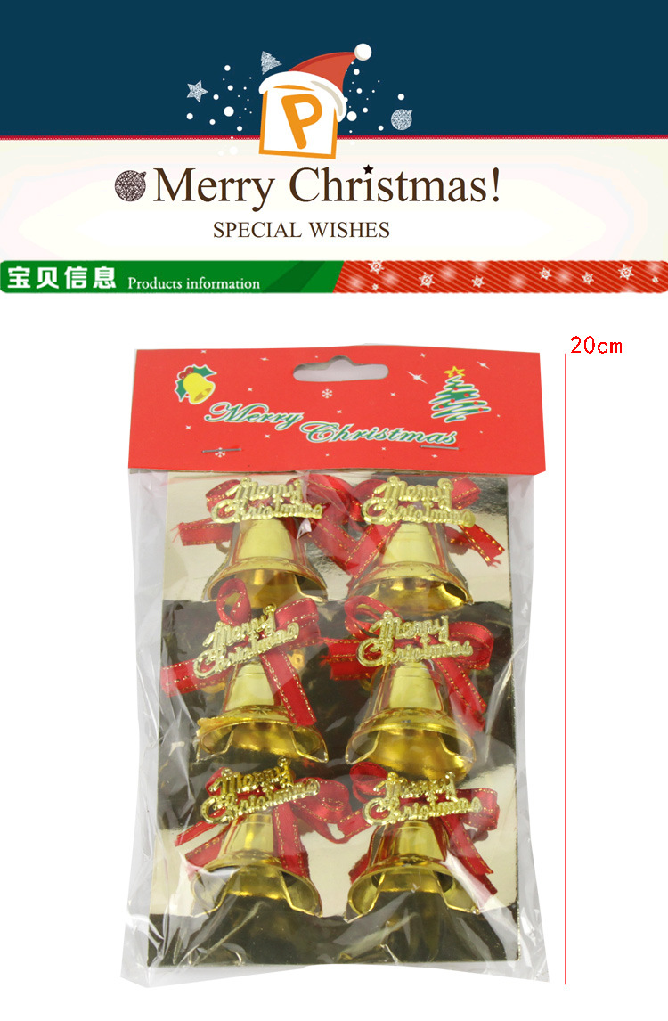 Christmas Decorations Christmas Tree Pendant Ornament Bell 6 PCs Christmas Tree Pendant Golden Red Ribbon Bell Christmas Decorations Christmas Tree Pendant Ornament Bell 6 PCs Christmas Tree Pendant Golden Red Ribbon Bell