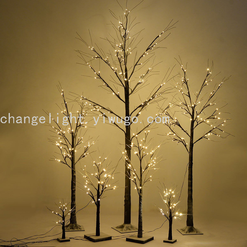 Christmas Tree Light Snow Tree Birch Tree Lamp Festival Party items Wedding Christmas Decorations Christmas Tree Lights