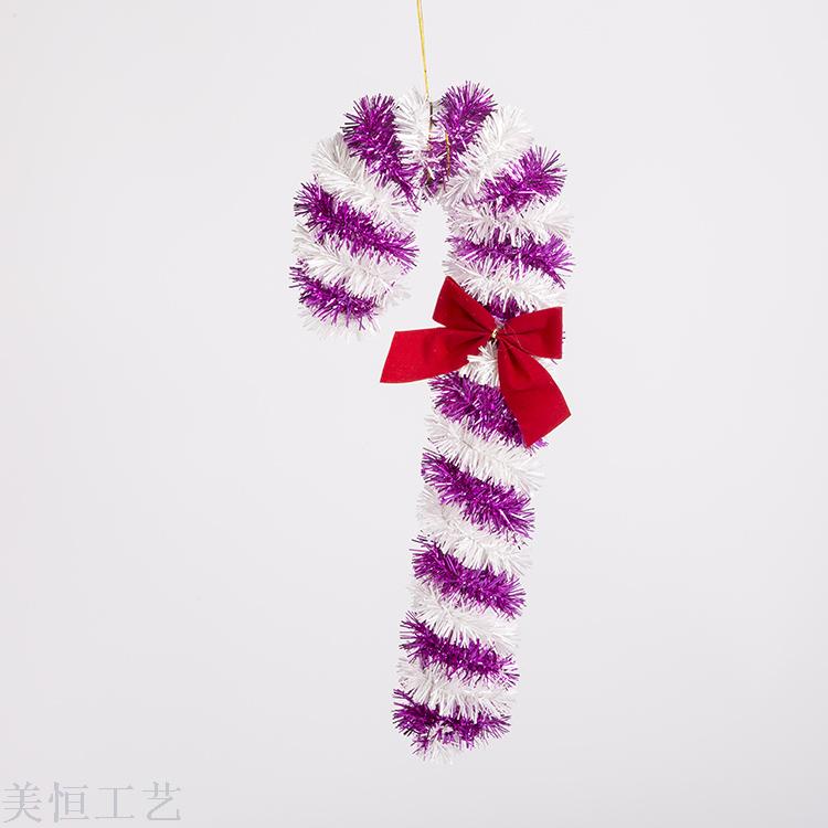 Christmas tree ornaments Christmas tree ornaments small crutches decorative props crutches