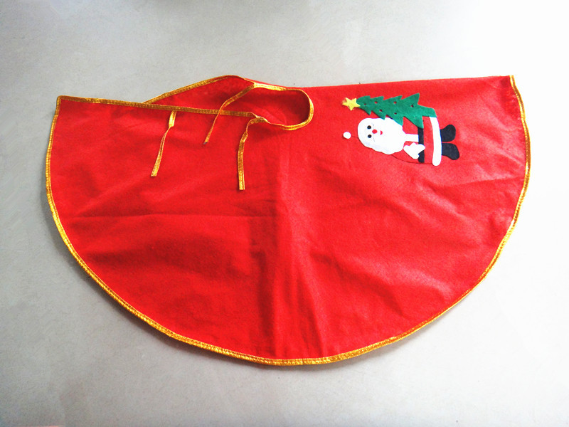 RQAa401 Christmas tree dress RQAa401 Christmas tree dress 80 cm decal non - woven Christmas tree dress field decorated Christmas tree apron