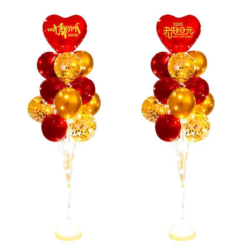 Chinese New Year Decoration Luminous Table Floating Balloon Christmas Floating Shop Window Festival Atmosphere Dress up Scene Layout