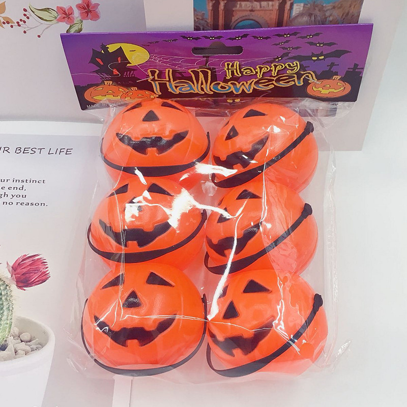 6 Bags Small Pumpkin Halloween Ghost Festival Small Pumpkin Decoration Supplies Pumpkin Bucket Pumpkin Lamp 6 Bags Small Pumpkin Halloween Ghost Festival Small Pumpkin Decoration Supplies Pumpkin Bucket Pumpkin Lamp