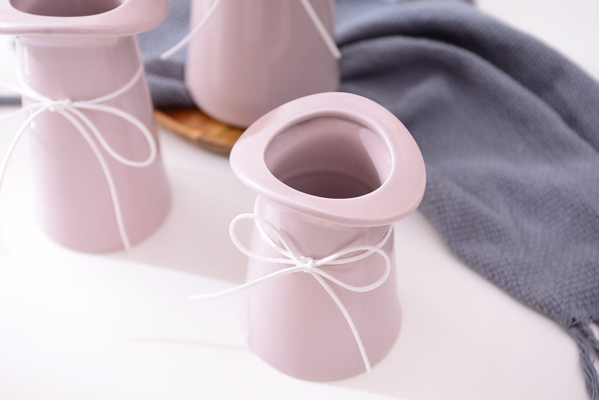 Production of wholesale mini-floret Vase Nordic art small fresh home decoration flower three-piece set of trumpet Production of wholesale mini-floret Vase Nordic art small fresh home decoration flower three-piece set of trumpet