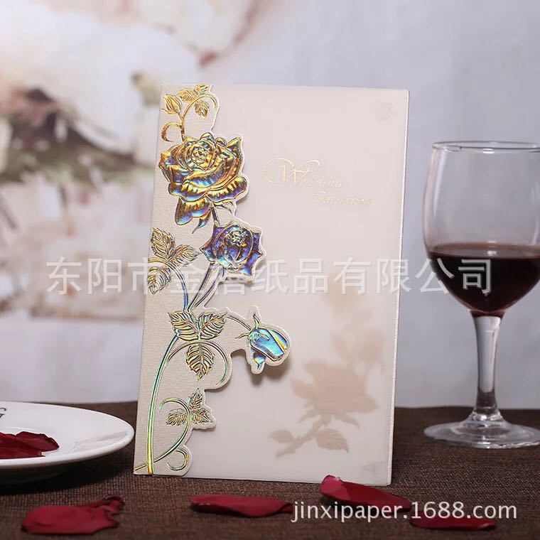 Manufacturers selling wedding invitations, invitations and other foreign trade conference invitation.