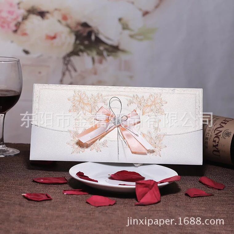 Manufacturers selling wedding invitations, invitations and other foreign trade conference invitation.