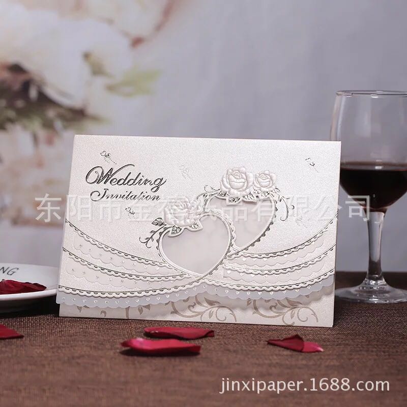 Manufacturers selling wedding invitations, invitations and other foreign trade conference invitation.