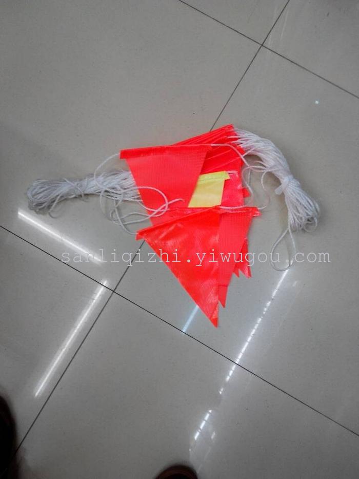 Plastic flag national flag triangle flag Bunting Plastic flag national flag triangle flag Bunting