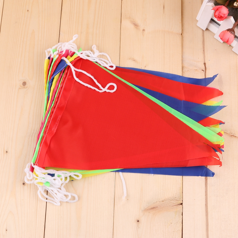 Triangle Colorful Flag Wedding String Flag Opening Opening Decoration Colorful Flag Happy Marriage Colorful Flag