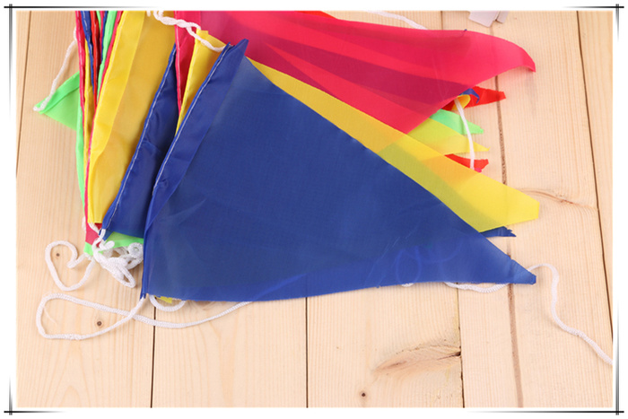 Triangle Colorful Flag Wedding String Flag Opening Opening Decoration Colorful Flag Happy Marriage Colorful Flag