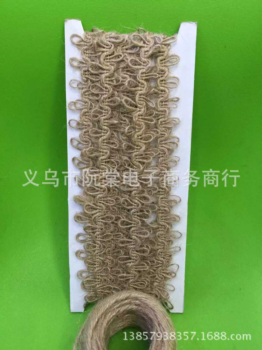 Factory direct sale hemp-rope hemp-weaving with hemp-twist side table flag triangle-flag tableware bag Factory direct sale hemp-rope hemp-weaving with hemp-twist side table flag triangle-flag tableware bag