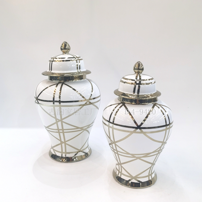 Guyun Home Factory Direct Sales Fashion Ceramic Crafts Light Luxury Decoration Handmade High Temperature Vase Candy Box Guyun Home Factory Direct Sales Fashion Ceramic Crafts Light Luxury Decoration Handmade High Temperature Vase Candy Box