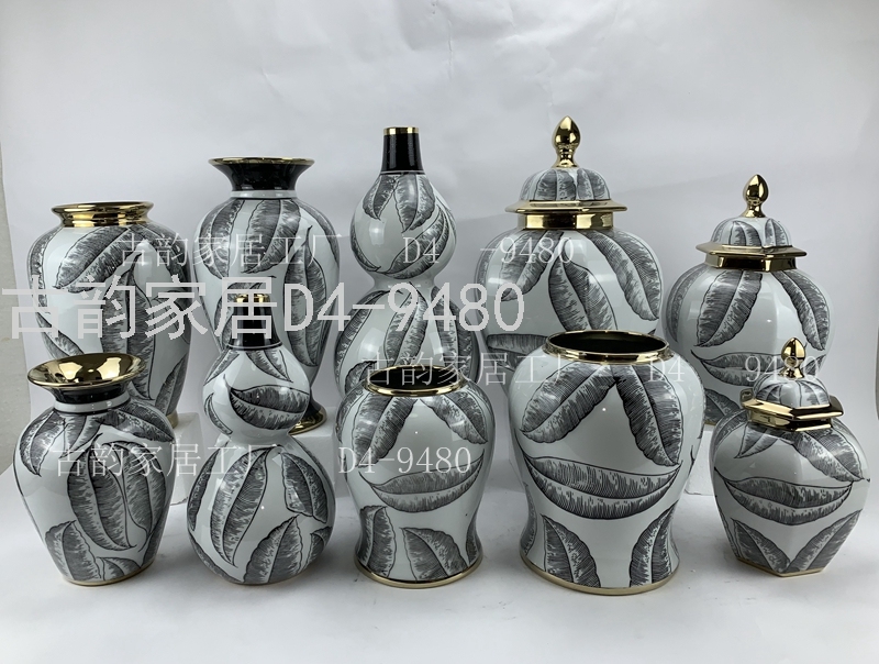 9480 Guyun Home Factory Crafts Decoration Ceramic Vase Blue and White Porcelain Candy Box 9480 Guyun Home Factory Crafts Decoration Ceramic Vase Blue and White Porcelain Candy Box