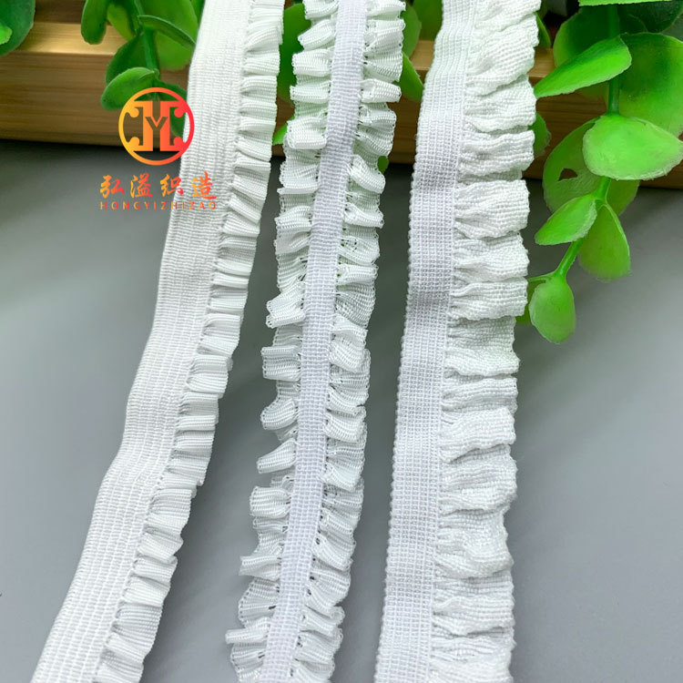 Two-Way Fungus Elastic Band Elastic Tree Fungus-like Lacework Chiffon Lace Wrist Flower Elastic Band