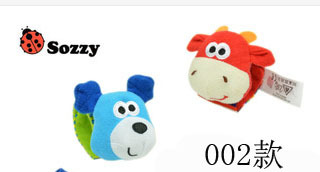 Sozy Baby Watch Band Wrist Rattle Animal Wrist Strap Sozy Baby Watch Band Wrist Rattle Animal Wrist Strap