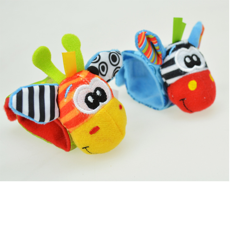 Sozy Baby Watch Band Wrist Rattle Animal Wrist Strap Sozy Baby Watch Band Wrist Rattle Animal Wrist Strap