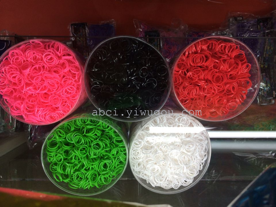 The most popular knit bracelet DIY silica gel bracelet color silica gel bracelet silica gel wrist band