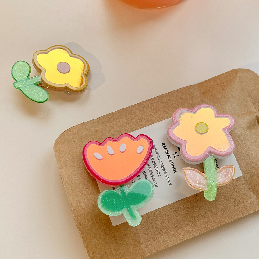 2021 New Online Red Hair Card Summer Korean Hair Clip for Broken Hair Headdress Cute Flowers Bang Clip Back Head Hairpin 2021 New Online Red Hair Card Summer Korean Hair Clip for Broken Hair Headdress Cute Flowers Bang Clip Back Head Hairpin