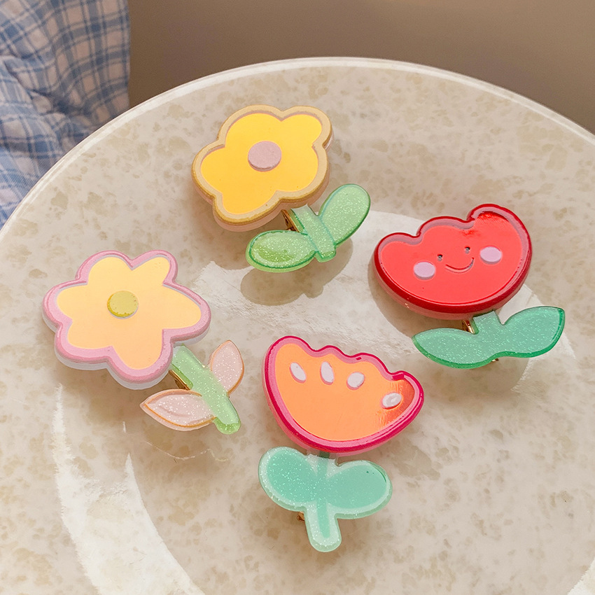 2021 New Online Red Hair Card Summer Korean Hair Clip for Broken Hair Headdress Cute Flowers Bang Clip Back Head Hairpin 2021 New Online Red Hair Card Summer Korean Hair Clip for Broken Hair Headdress Cute Flowers Bang Clip Back Head Hairpin