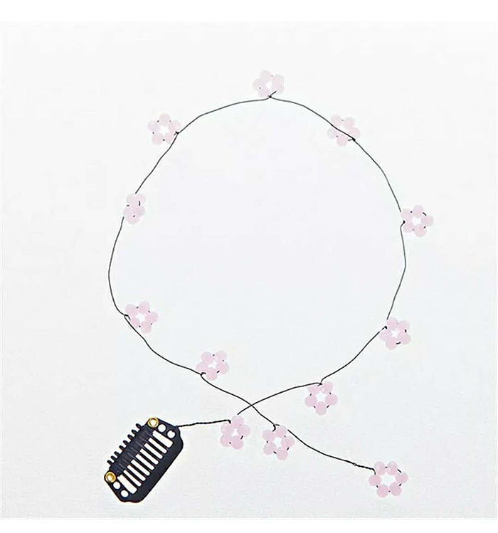 Korean Super Fairy Crystal Flowers Hair Comb Long Hair Decorative Headdress Fresh Invisible Streamer Hair Clips Hair Accessories Spring and Summer Korean Super Fairy Crystal Flowers Hair Comb Long Hair Decorative Headdress Fresh Invisible Streamer Hair Clips Hair Accessories Spring and Summer
